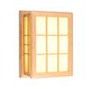 KY LEE Wall Light, Bracket Light, Wall-Mounted, E26, Japanese-Style Wooden Lighting Fixture, Wall Lamp, Wall-Mounted Lamp, Interior Lighting for