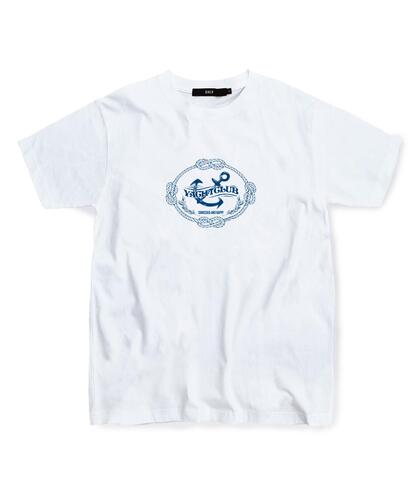 ESCAPEFROM Blue Rope T-Shirt White