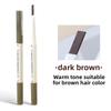 Long-lasting Waterproof Eyebrow Pencil for Women No Color Fading Beginner Eyebrow Pencil and Eyebrow Powder