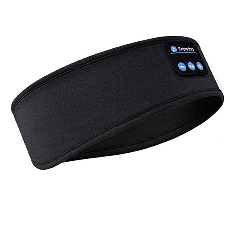 Kabellose Bluetooth-Musik-Augenmaske, Sport-Stirnband, geräuschdämpfende Kopfhörer, Telefonieren, Laufen, Yoga, Musik-Kopfhörer, kabelloser Schlaf-Kopfhörer