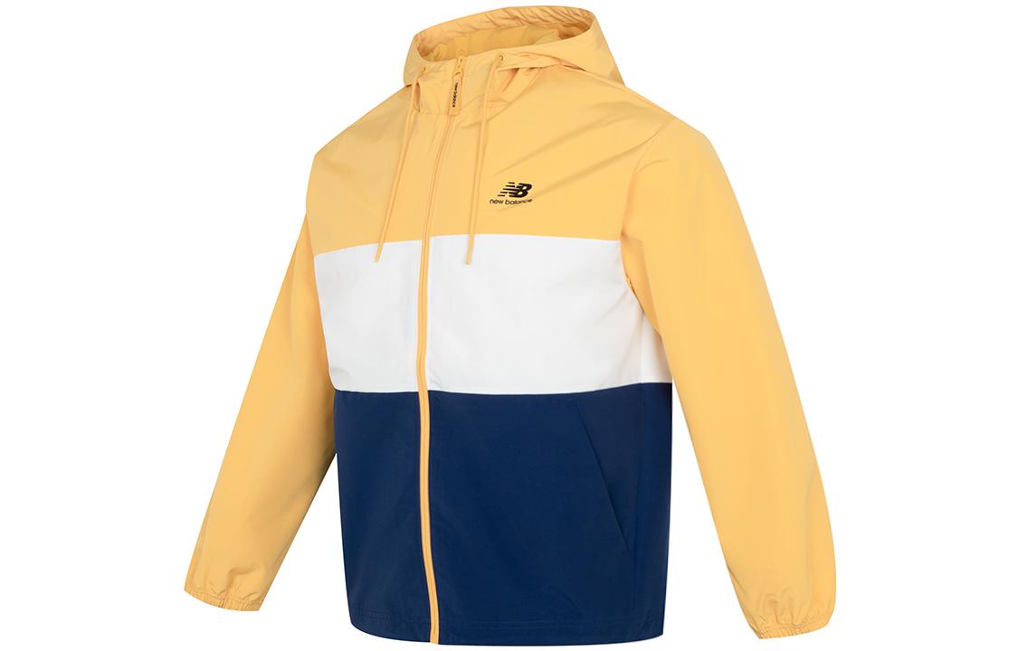 New Balance Jackets Unisex Yellow Hooded Moderate Other 5AD38011-YL M