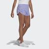 Adidas Originals Trefoil Shorts Embroidered Logo Fitted Sports Shorts Women Shorts Light-Purple H15806