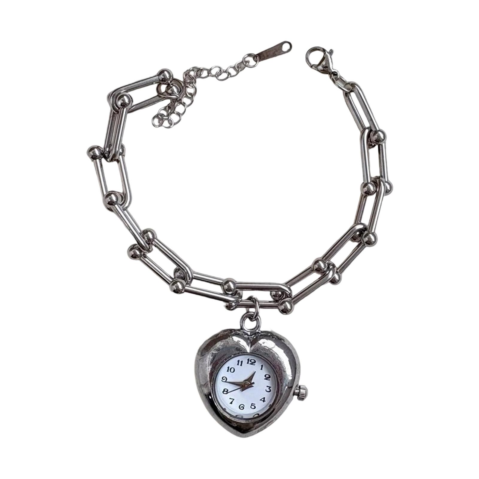 

Регулируемый винтажный браслет-цепочка для карманных часов с элегантным дизайном бахромы для женщин, ручная работа, аксессуар на запястье, подарок серебряный