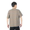 Short Round One Point Border Short Sleeve Brown [Champion] T-Shirt, Sleeve, Neck, 100% Cotton, Embroidery, Logo, T-Shirt, Men's Casual, C3-Z332