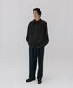 BLANKROOM Tactile Shirt_Melange Charcoal