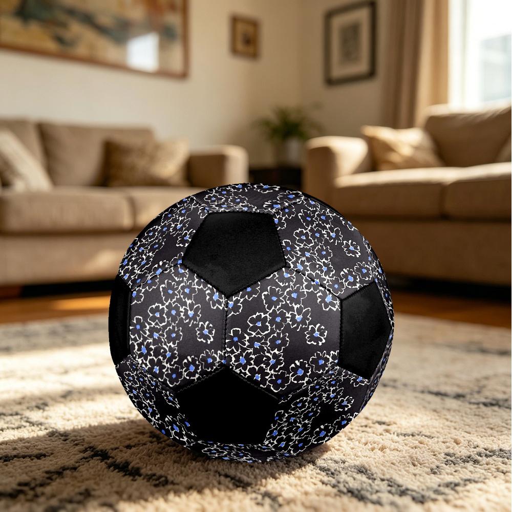 1pc Floral Durable Soccer Ball/Football, Size 5, Perfect for Training, Entertainment And Competition,Gift yy26060634