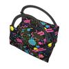 Retro 80s 90s Print Thermal Lunch Bag for Women Reusable Portable Waterproof Insulated Bento Lunch Box for Travel Picnic Work