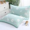 Three-Layer Gauze Cotton Pillowcases: Dirt-Resistant, Mite-Proof, Soft, Thickened, No Pilling or Shedding.