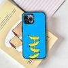 Banana Man Cute Phone Case For iPhone 17,16,15,14,13,12,11 Plus,Pro Max,XS,Colorful Silver Phone Case Funda Cover