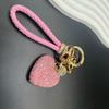 Women's Heart-Shaped Diamond Keychain - Valentine's Day Bag Pendant