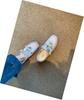 Water drop hollow double Velcro color matching ballet casual shoes leather soft sole not tired feet thin round head flat sole single shoes
