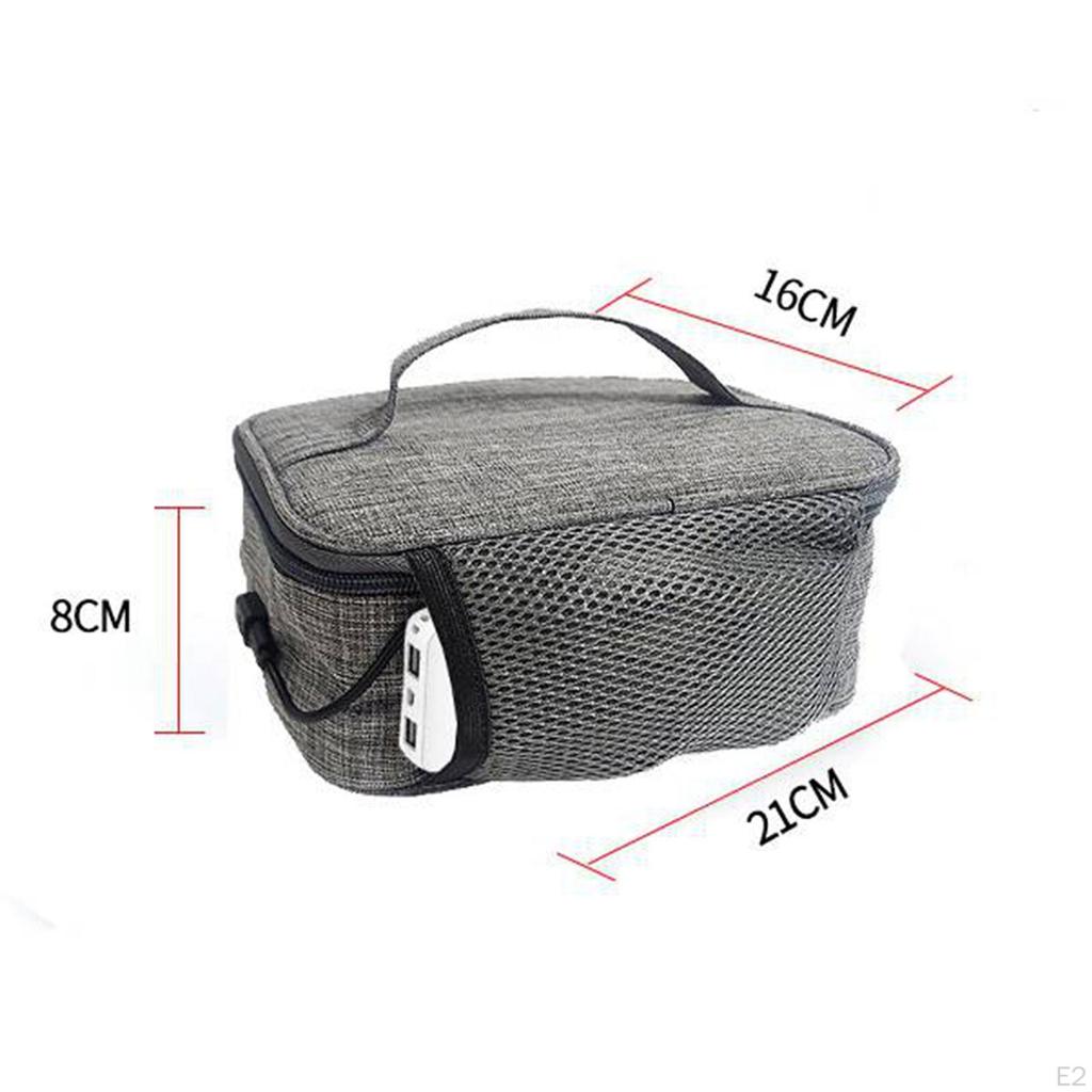 Lunch Boxes Bag Container Oxford Cloth , Tote Portable Oven Convenient Personal Microwave for Adults