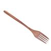 9Pcs Reusable Wooden Wooden Cutlery Set 22.5/ 21.5cm Different Styles Wooden Utensil Set Dinner Cutlery Set Daily Dining