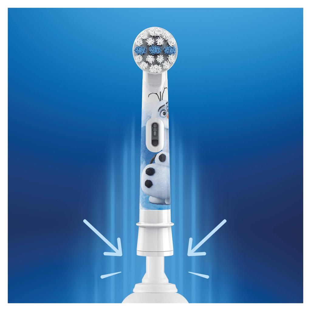 Braun Sumizumi Clean Kids Soft Refill Brush Set Disney Frozen 2 Oral-B (4 Brushes) [Used]