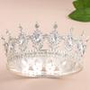 Crown Adult Princess Crown Tiara Bride Wedding Gold Diamond Queen Birthday Party Crown