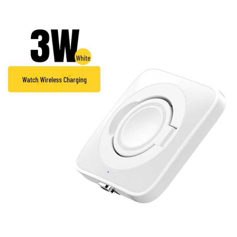 Essager 3-in-1 Magnetic Wireless Charger for Apple Phones, Watches & Earphones with Fast Charging Capability.