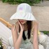 Fisherman Hat Large Brim With Bowknot Sun Protection For Summer Casual Wear