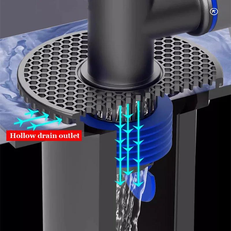 Conector Scurgere Canalizare 2 în 1 Scurgere Pardoseală Universală Mașină de Spălat Chiuvetă Canalizare Accesorii Baie Adaptor Furtun Furtun Dispozitiv de Mărunțit