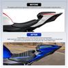 Motorcycle Front Driver Rider Solo Seat Anti-Slip Rear Passenger Seat Cover Cowl Cushion Pad