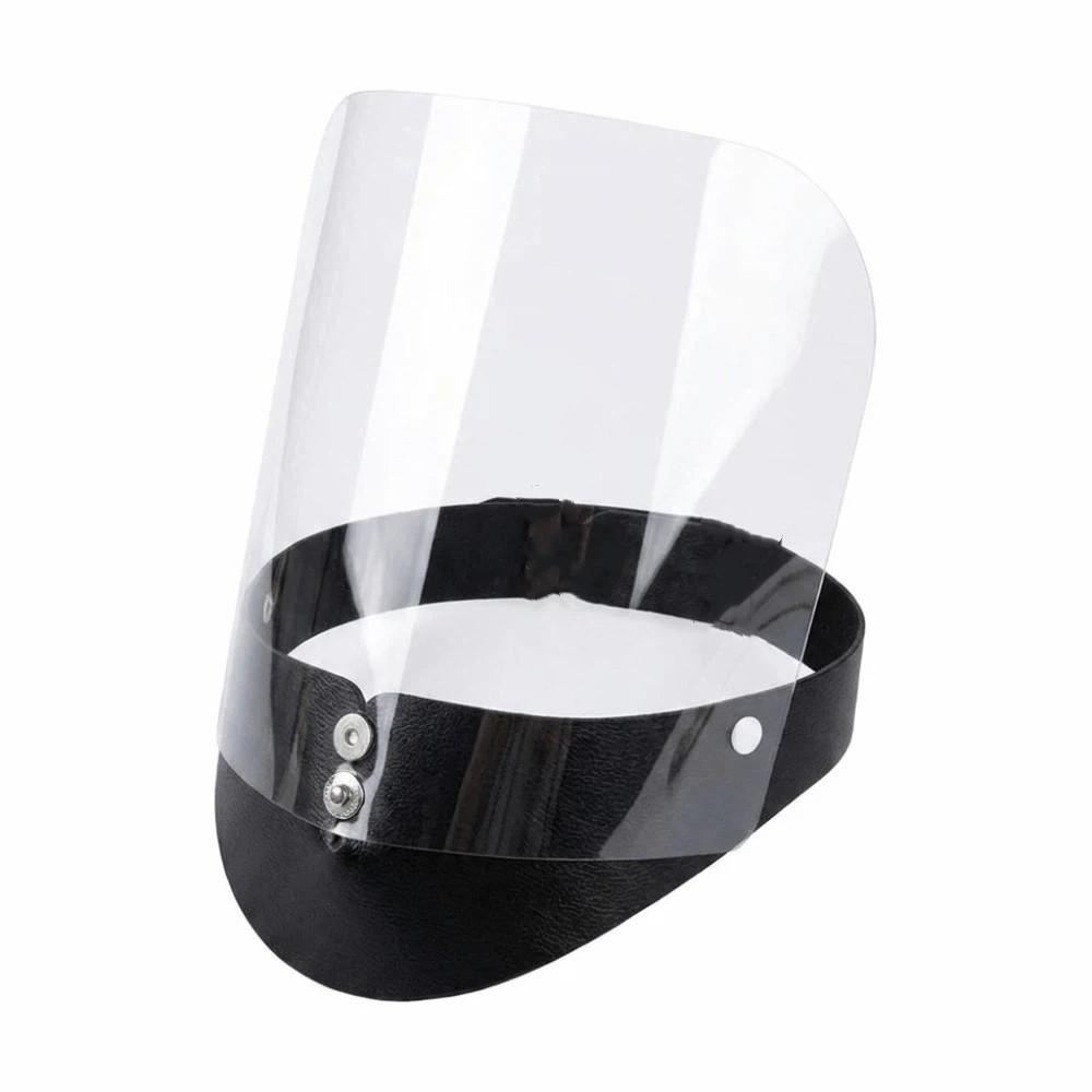 Ultra-Transparent Lens Full Face Cooking Shield Lightweight Structure Reusable Shield Stir-Frying чёрный