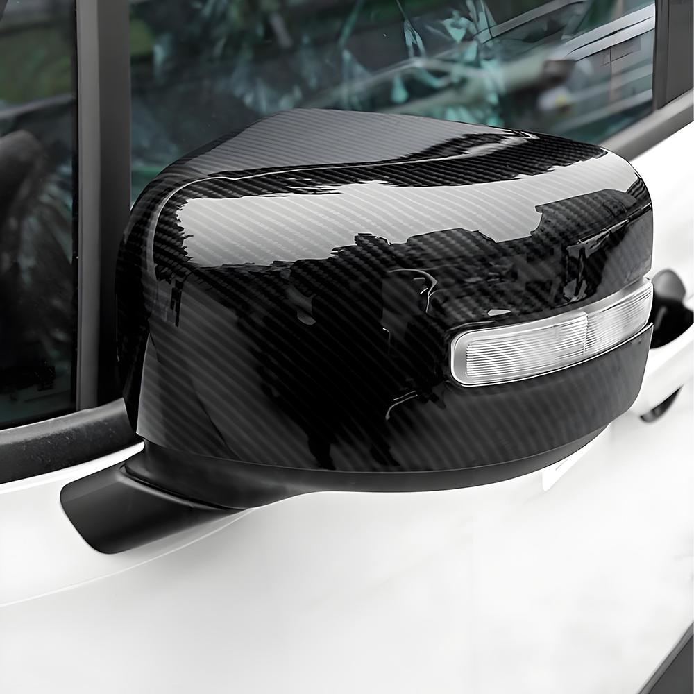 Car Rearview Mirror Protector Cover Left Right Side Door Wing Mirror Cap for Jeep Renegade 2016-2026 Auto Exterior Accessories