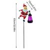 Christmas Solar Kettle Lights Garden Lawn Decorations Santa Claus Kettle Ground Lamp Solar LED Night Lights xmas Outdoor Decor