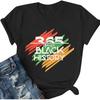 Black History Shirt for Women I Am Black History African American Month T-Shirt Juneteenth Tee Tops