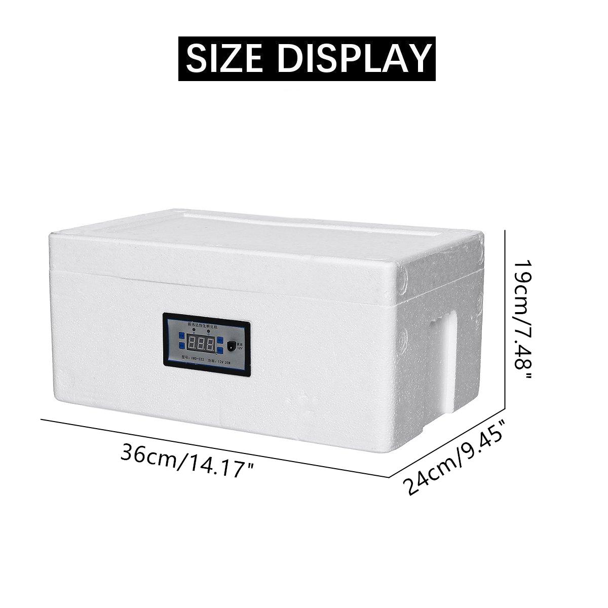 20 Вт 36 Куриный контроль температуры Яйца Автоматический цифровой инкубатор Птицеводческий выводчик