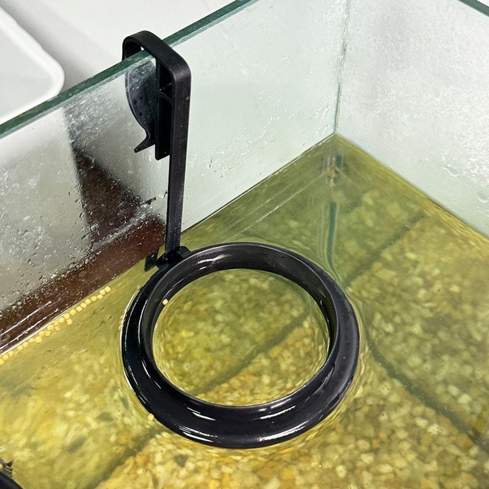 with Clip Aquarium Feeding Ring Circle Fish Feeders New Floating Fish Food Feeder Ring Aquarium