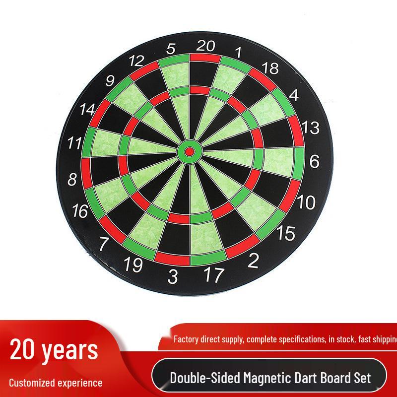 Magnetic Dartboard Set for Kids & Office Fun 12-inch Magnetic Dartboard + 4 Darts D3012