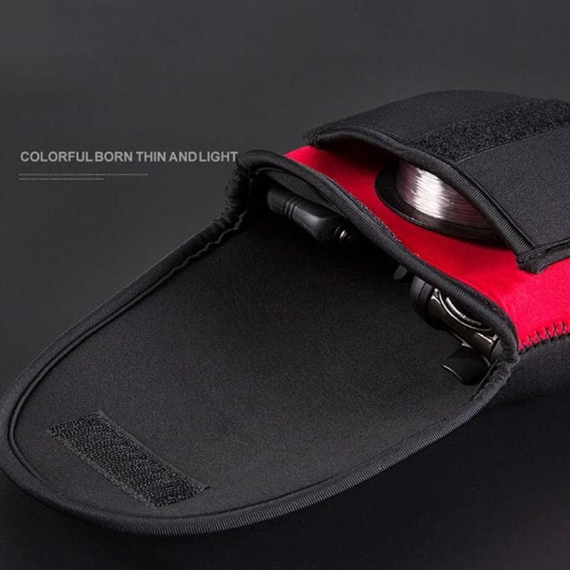 Spinning Reel Cases Protective Sleeves 5 Sizes Baitcasting Fishing Reel Pouch