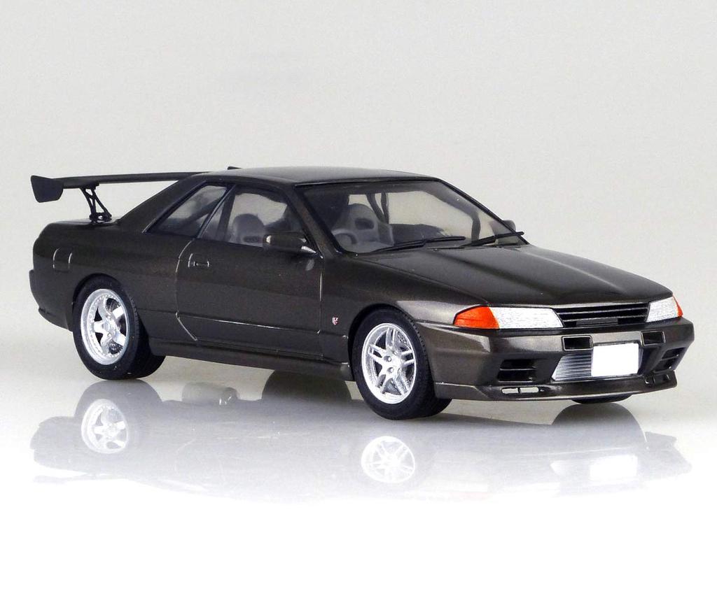 Aoshima Bunka Kyozaisha Initial D Rin Hojo BNR32 Skyline Shinigami Scale Plastic Model No.4 GT-R 1/24