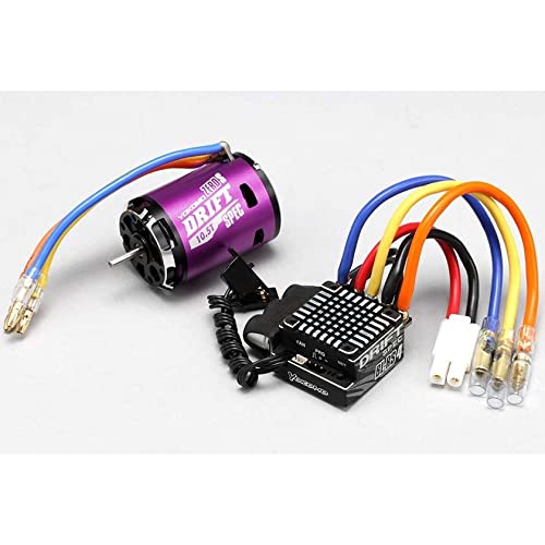 

YOKOMO BL-R4105DP/BL-RS4D Drift Spec Brushless Drift Kit with ZERO-S 10.5T Purple Brushless Motor Combo Set