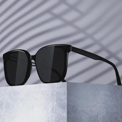 High-Grade Men's TR Polarized Myopia Sunglasses with Double Groove Lenses, UV Protection