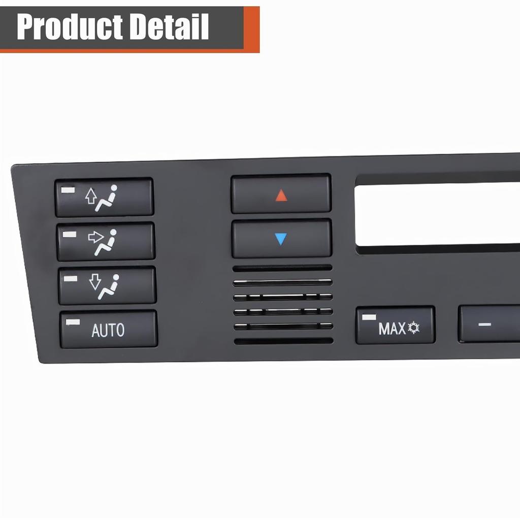 labwork A/C Climate Control Button Set Replacement for E39 5Series 525i 528i 530i 540i M5 1997-2003 Replacement for E53 X5 3.0i 4.4i 4.6is 4.8is