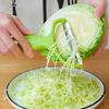 Cabbage Grater Efficient Vegetable Shredder Potato Slicer Kitchen Cooking Tool for Salad Prep Stainless Steel Blades