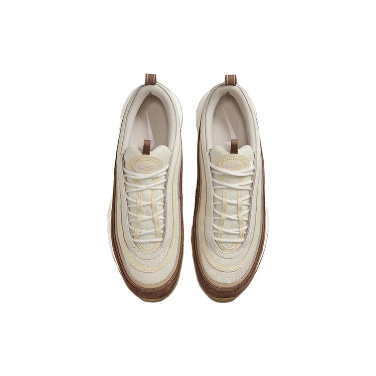 Nike Air Max 97 Muslin Rosa Schaum Herren Sneaker Braun Mittelbraun Pilz DQ8996-200