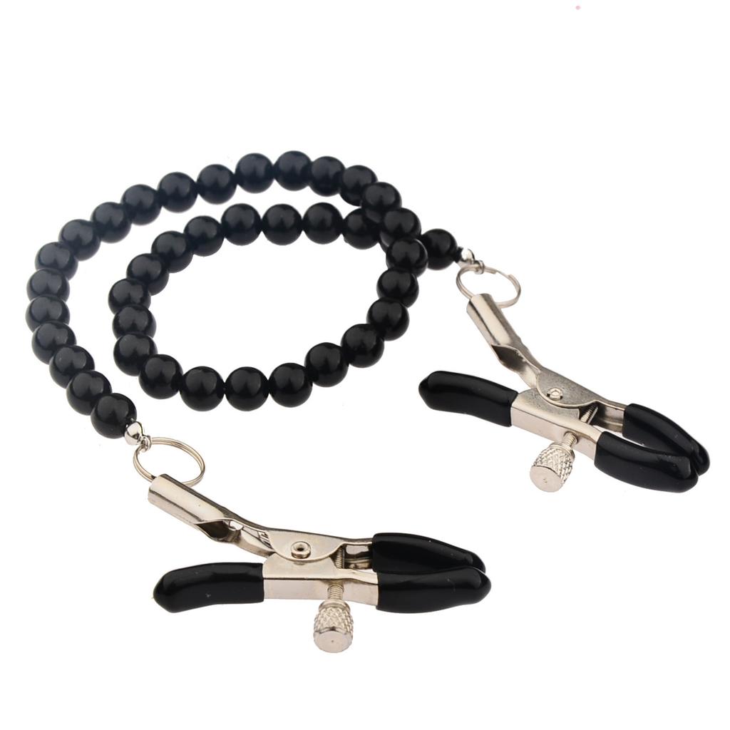 Adult Products New Pearl Chain Nipple Clamp. Sex Climax Yin Clip. Alternative Sex Toys Straight Hair