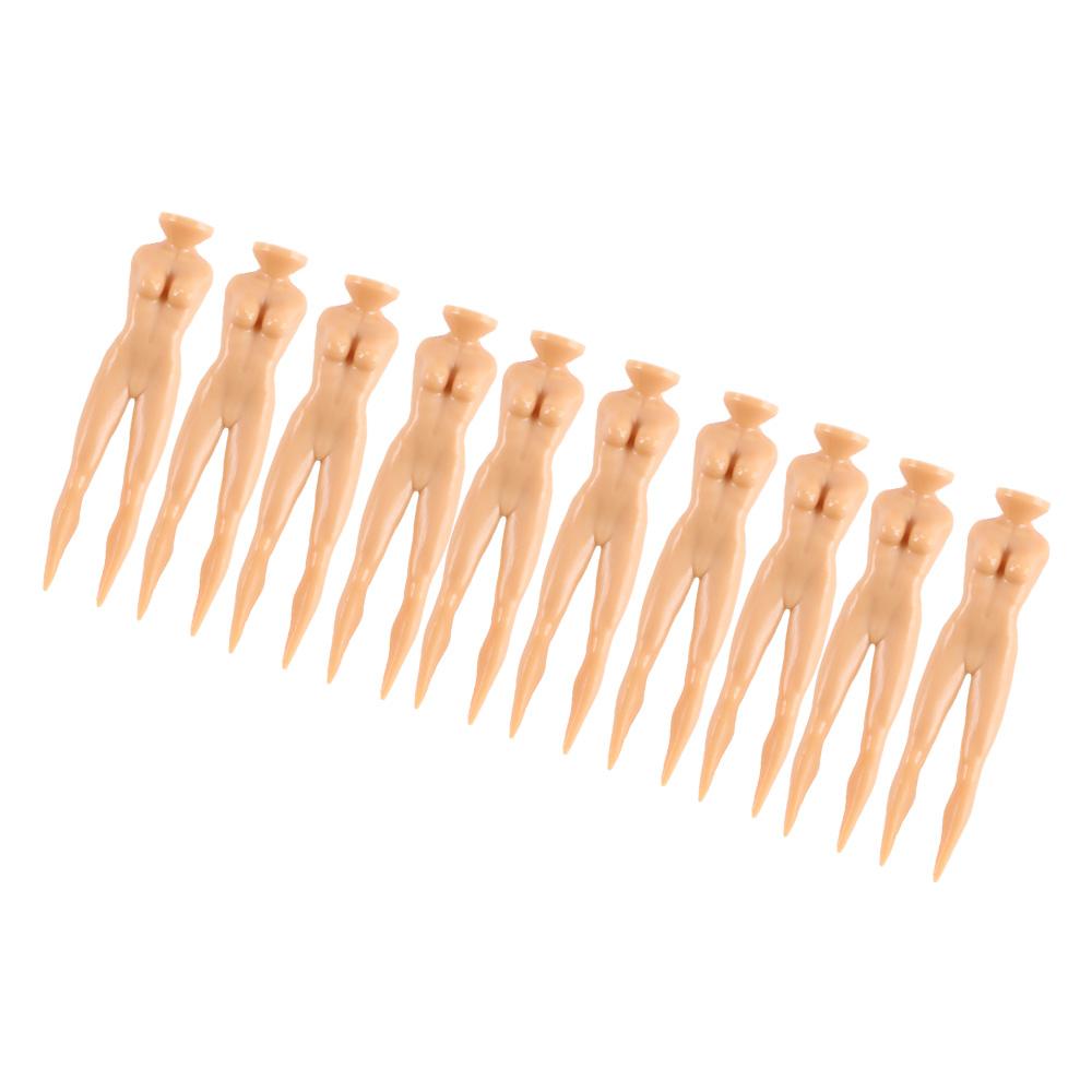 Training Aid Outdoor Plastic 70mm Beauty Lady Golf Holder Golf Tees Ball Socket Manikin