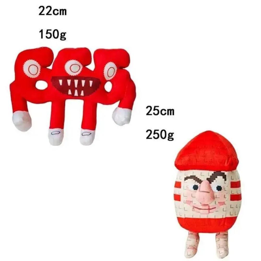 NEU Steal A Brainrot W Oder L Plüschtier 77 Berufe Morgen Schule Erdbeer-Elefant Plüschtier Niedliches Meowl Jandel Kuscheltier Spielzeug Geschenk für Fans