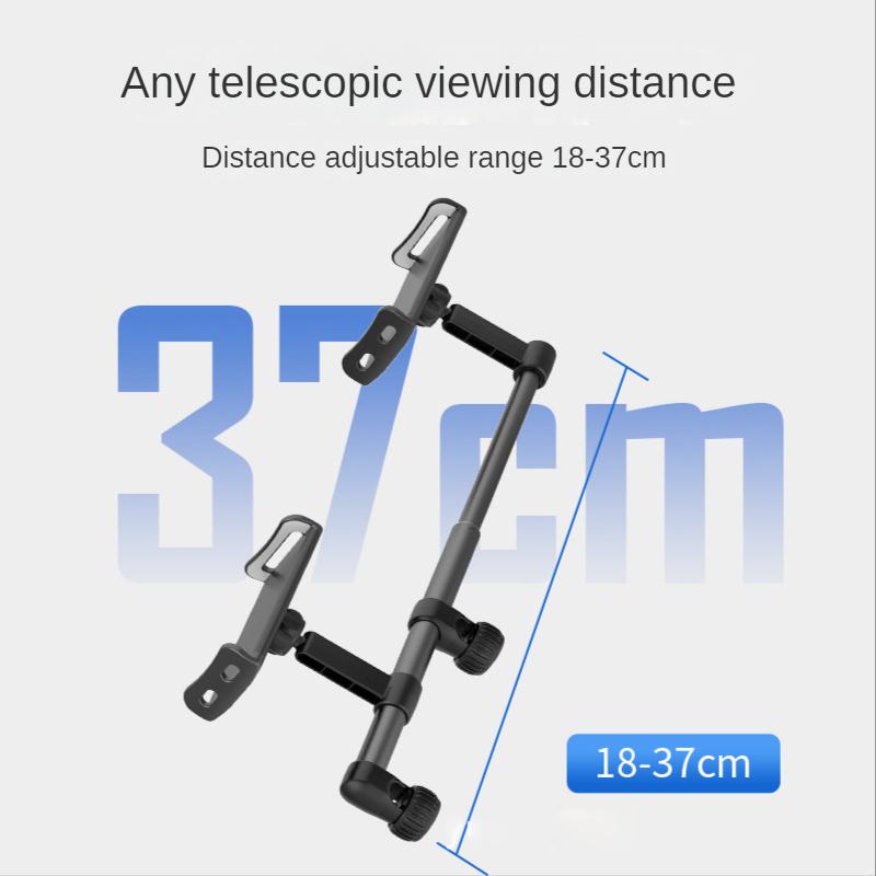 Car Bracket 360 Degree Car Rear Pillow Holder Mobile Phone Tablet Holder 2 in 1 Bracket Car Rear Holder for Mobile Phone Tablet