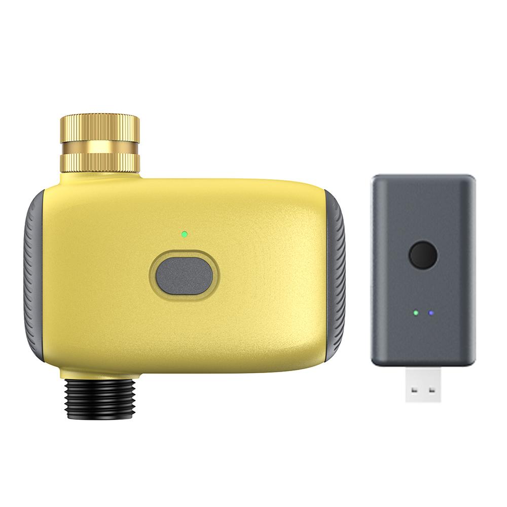 

Tuya Smart Irrigation Water Timer 1/2 Outlet Automatic Watering System APP Control Sprinkler Timer Works with Alexa Google BSP Thread