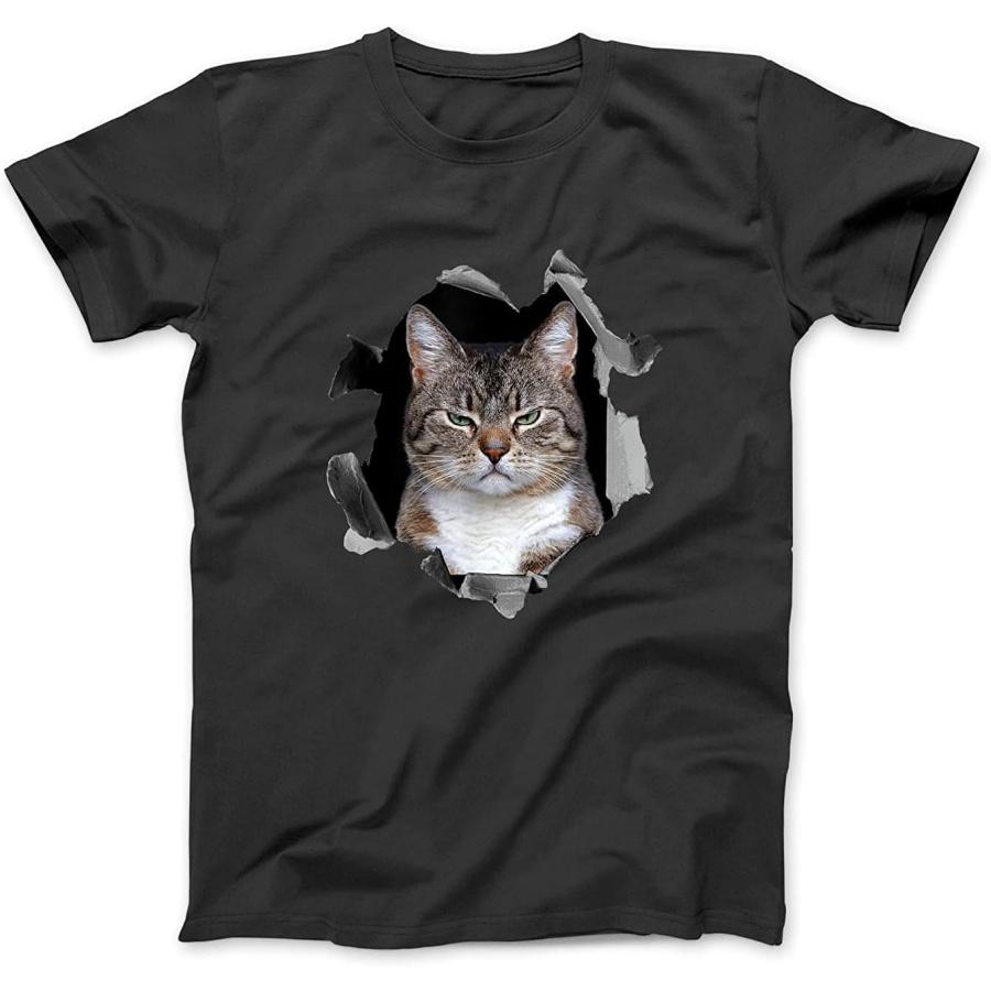 Angry cat Meme Grumpy T-Shirt BTE Sweatshirt, Tanktop, Hoodie Mens Womens Black S