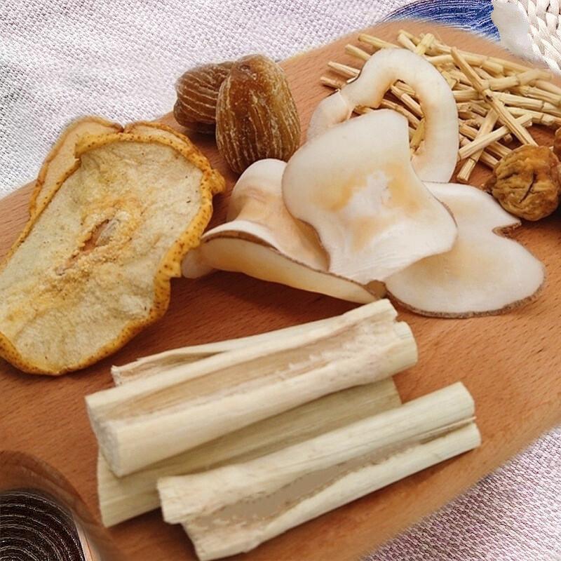 Dried Sea Coconut Slices Herbal Soup Ingredients Snow Pear Reeds Sugar Cane
