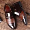 Mode Neue Herren Business Schuhe Lässige Übergröße Lederschuhe Mode vielseitige formelle Schuhe Männliche Trendige Komfort Slipper Zapatos Homme