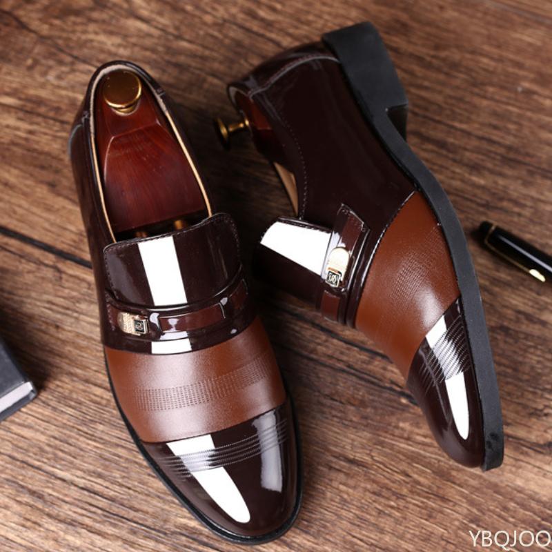 Fashion New Men's business Shoes Casual plus size leather shoes Fashion versatile formal shoes Male Trendy comfort Loafers Zapatos Homme