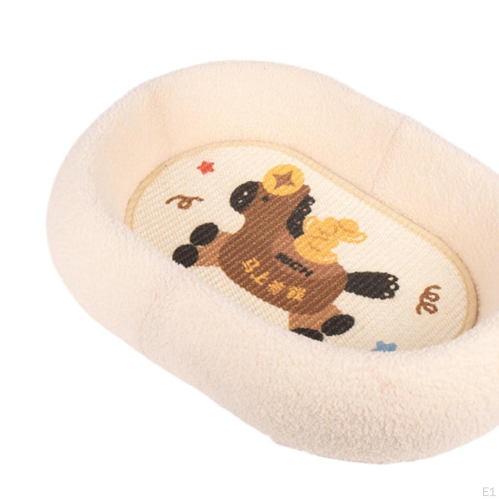 Cat Scratcher Bowl for Indoor Cats Pet Bed Furniture Protector Grinding Claws Kitten Scratch Pad