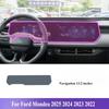 Für Ford Mondeo 2025 2024 Innenraumzubehör Folie Transparentes TPU Schalthebelpanel Navigations-Mittelkonsole PPF Schutz