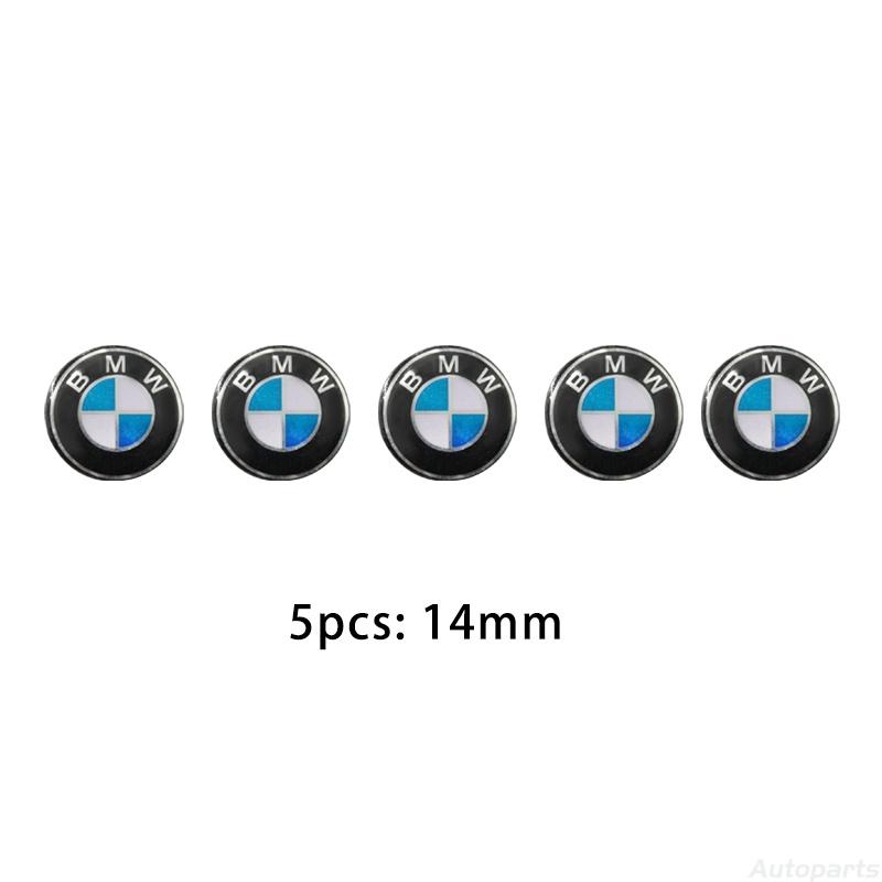 2026 Hot 11/14mm Car Emblem Key Shell Sticker Auto Keys Remote Decals For BMW M X3 X5 E46 E90 E60 F10 F30 E39 E36 F20 E87 E92 Accessories