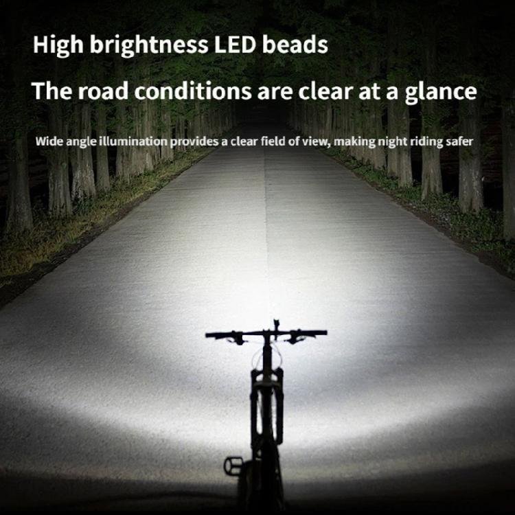 Waterproof Road Bike Front Lamp Powerful Bicycles Front Headlight USB Rechargeable Bicycles Light Easy To Install